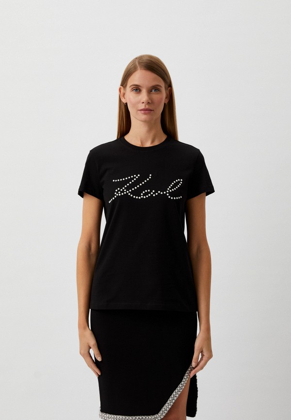 

Футболка Karl Lagerfeld, Черный