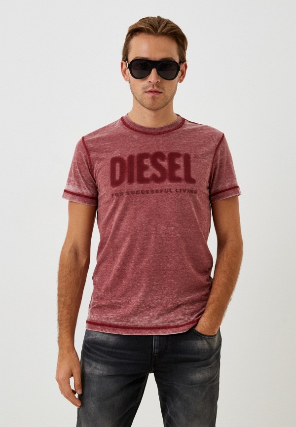 

Футболка Diesel, Розовый