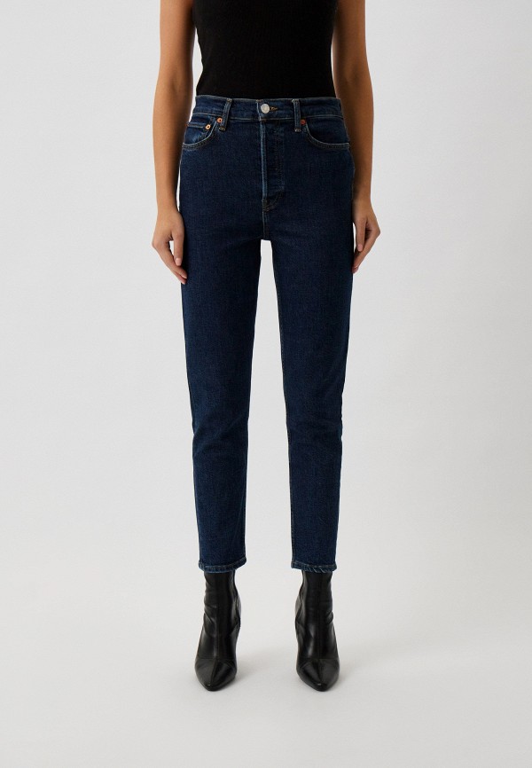 

Джинсы Re/Done, Синий, 90S HIGH RISE ANKLE CROP