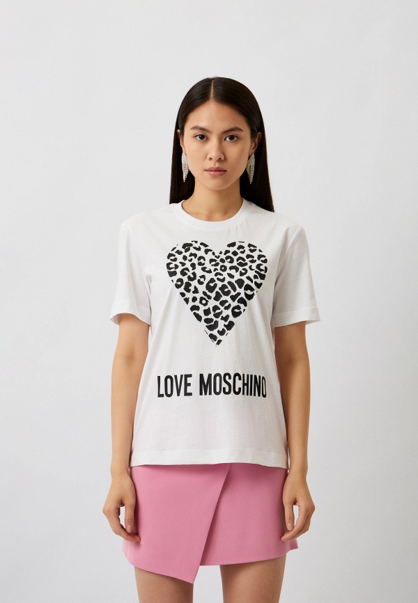 

Футболка Love Moschino, Белый