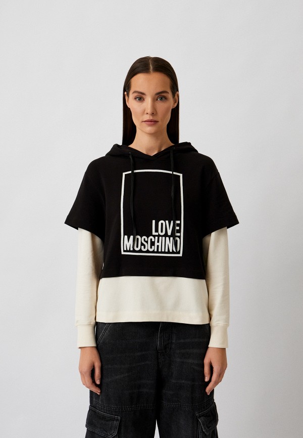 

Худи Love Moschino, Черный