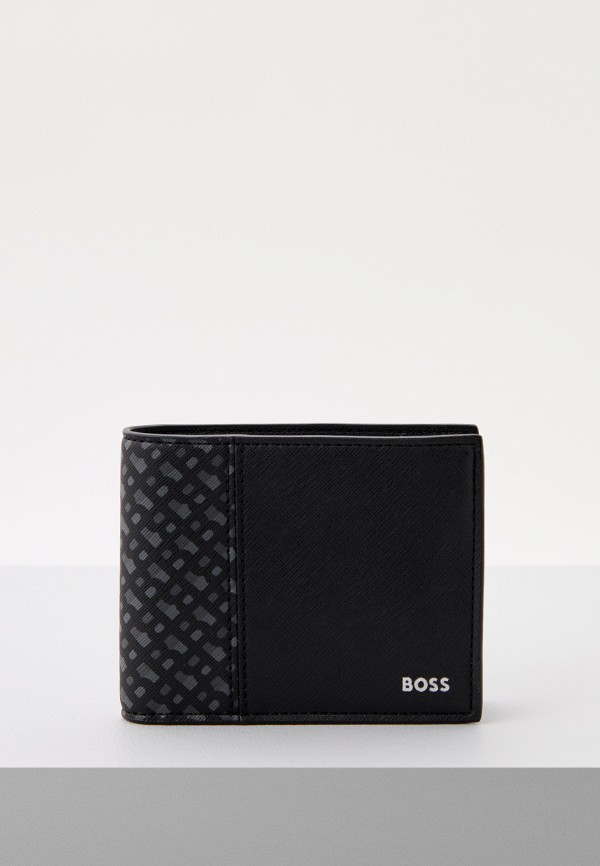 

Кошелек Boss, Черный, Zair_S_Trifold