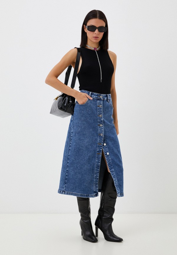 фото Юбка джинсовая chic de femme