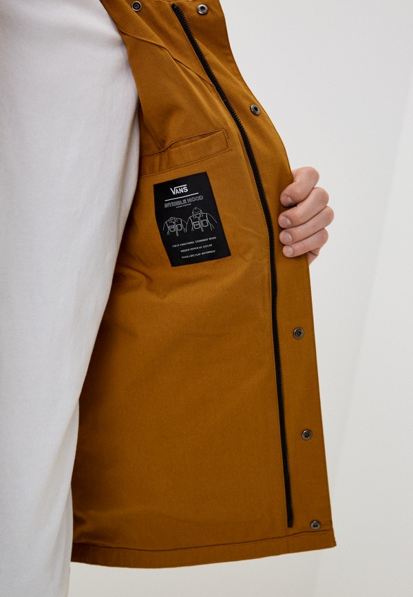 Куртка Vans коричневый, размер 48, фото 4