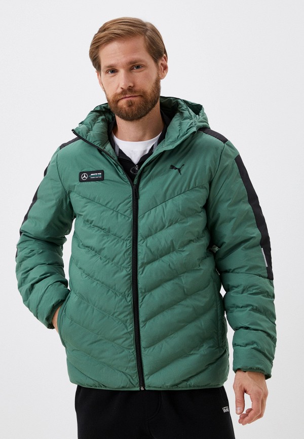 

Куртка утепленная PUMA, Зеленый, MAPF1 MT7 EcoLite Down Jacket Deep Fores