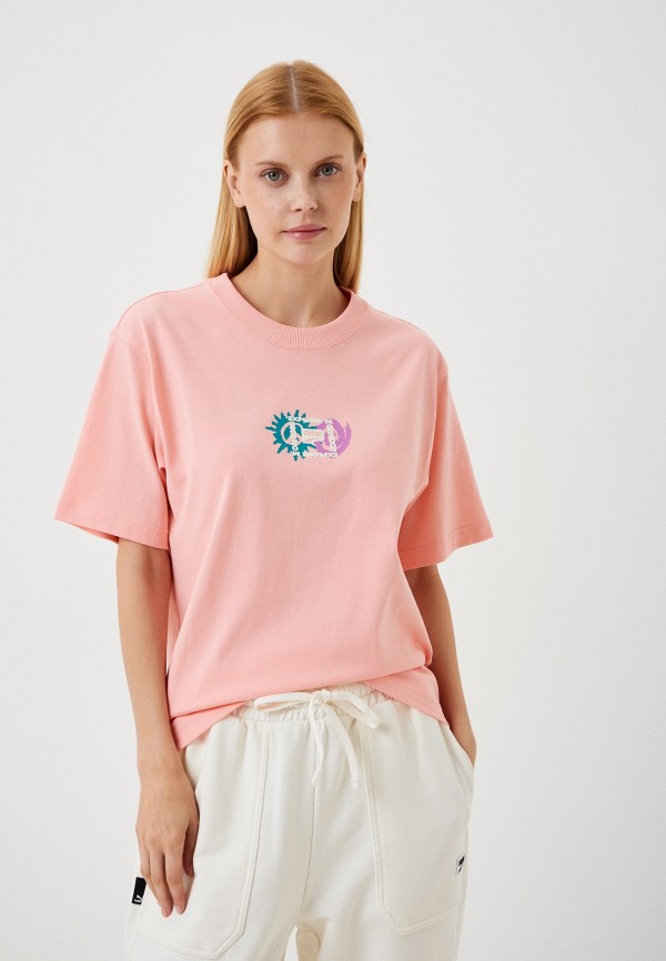 

Футболка PUMA, Розовый, DOWNTOWN Relaxed Graphic Tee Peach Smoot