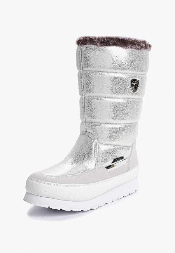 Дутики Luhta серебряный, размер 40, фото 2