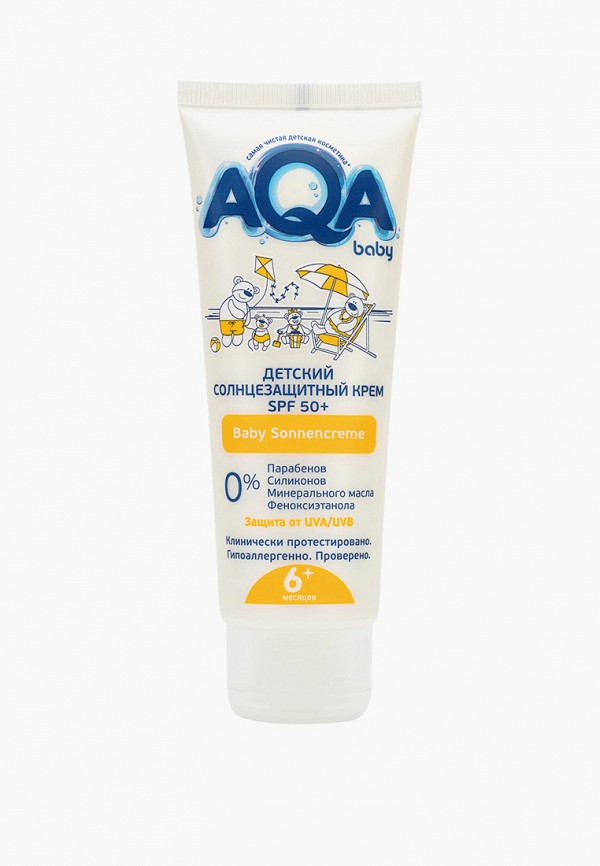 фото Крем солнцезащитный aqa baby