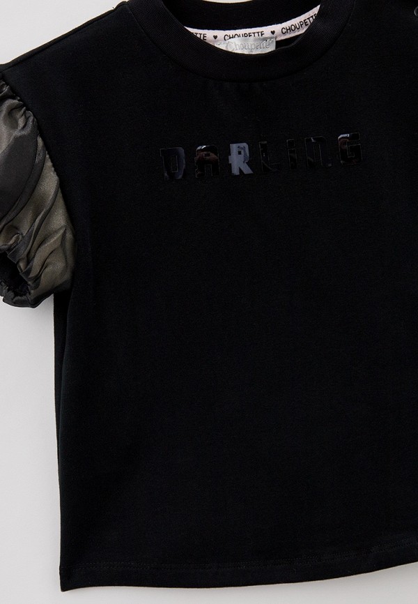 Футболка Choupette черный, размер 86, фото 3