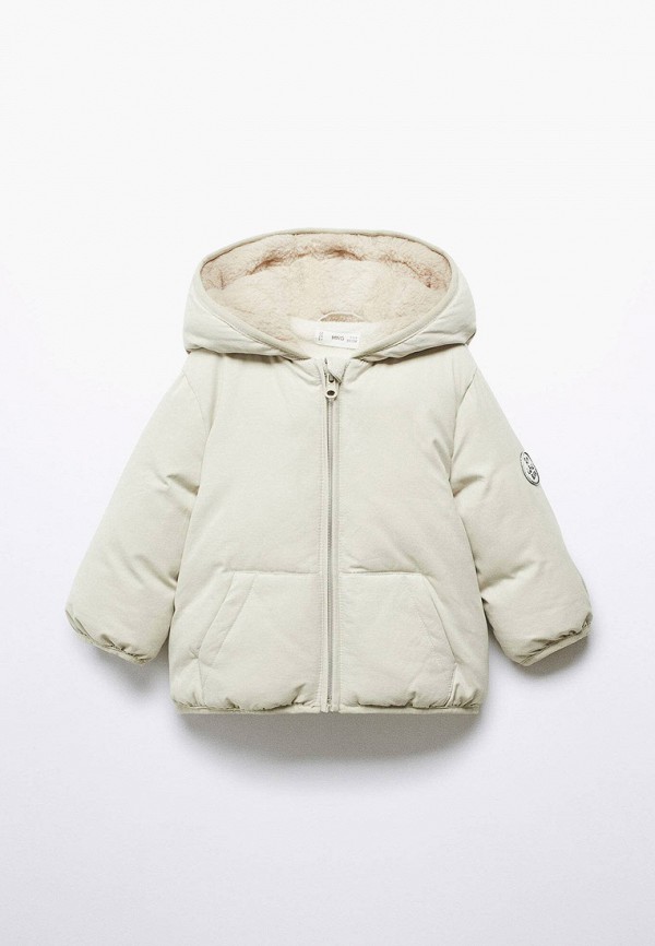 

Куртка утепленная Mango Kids, Бежевый, JORDI