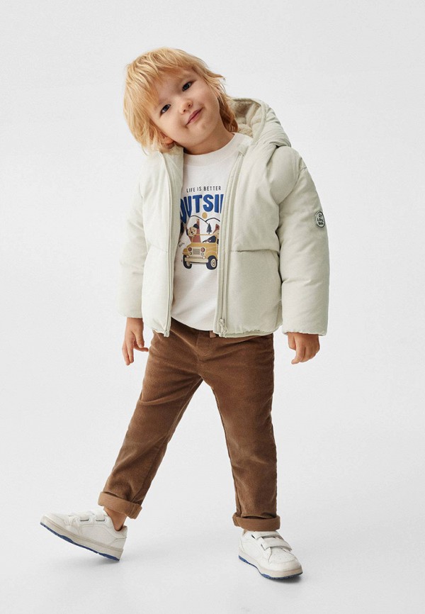фото Куртка утепленная mango kids