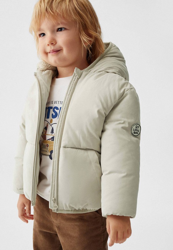 фото Куртка утепленная mango kids