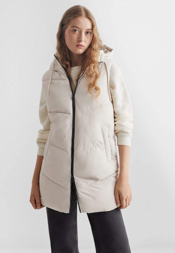 фото Жилет утепленный mango kids