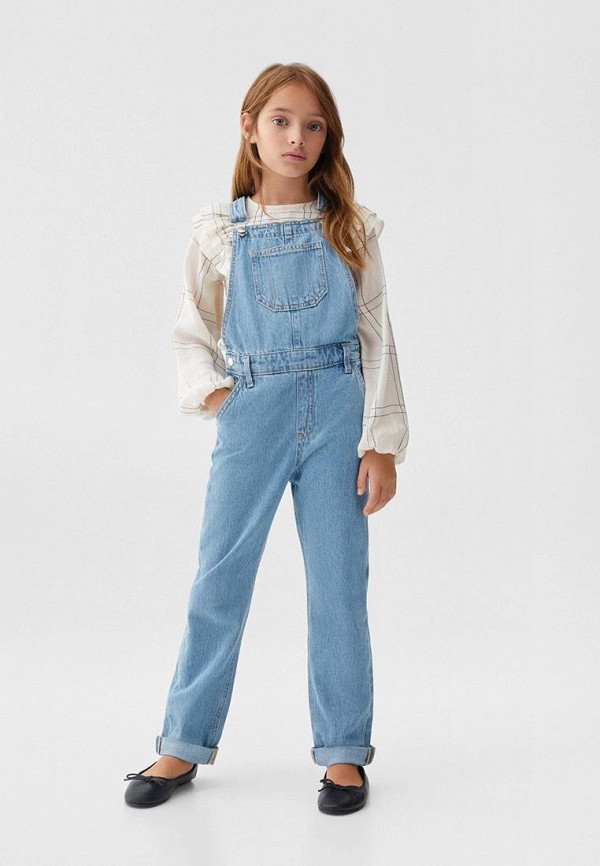 

Комбинезон джинсовый Mango Kids, Голубой, AMARA5