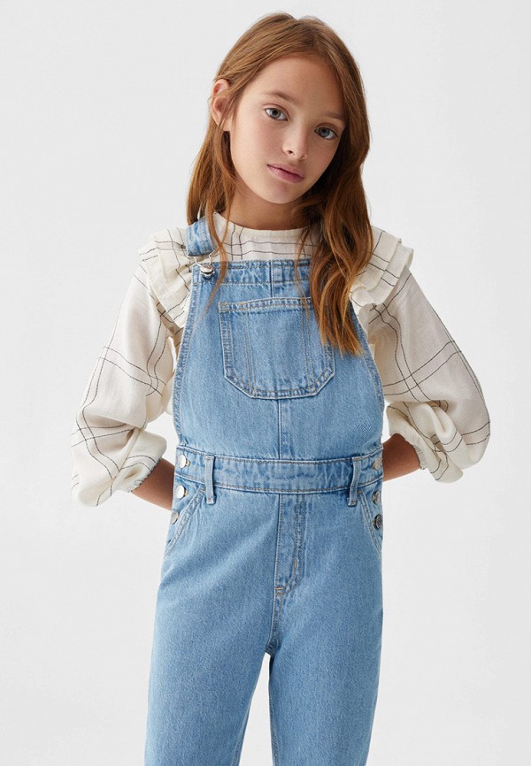 фото Комбинезон джинсовый mango kids