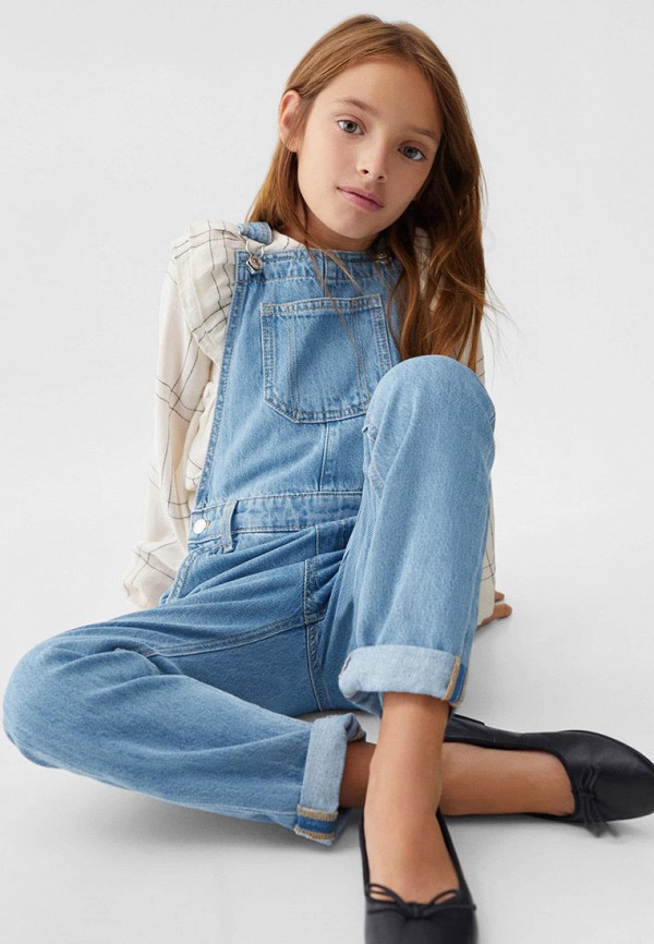 фото Комбинезон джинсовый mango kids