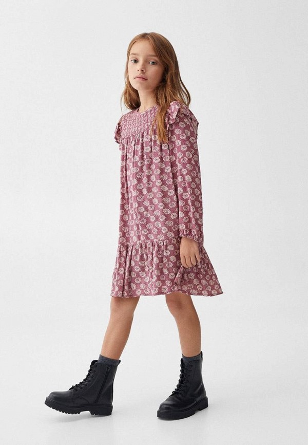 

Платье Mango Kids, Бордовый, IRIS