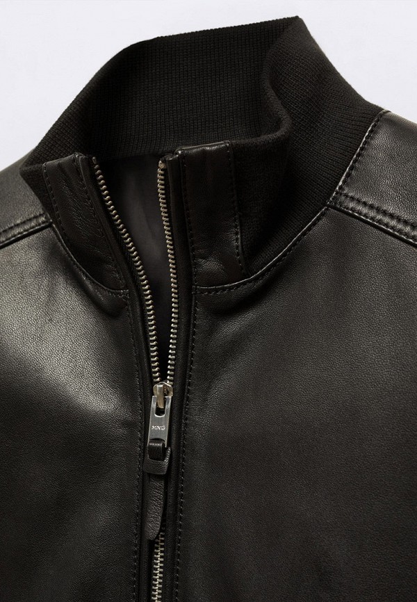 фото Куртка кожаная mango man