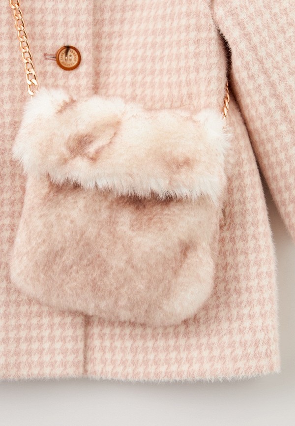 Пальто и сумка Choupette розовый, размер 98, фото 3