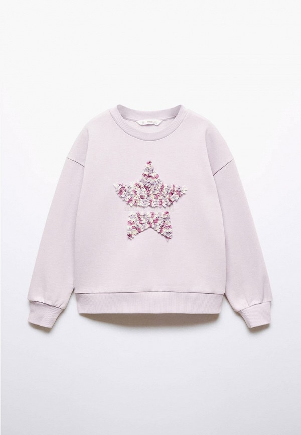 

Свитшот Mango Kids, Розовый, STARS