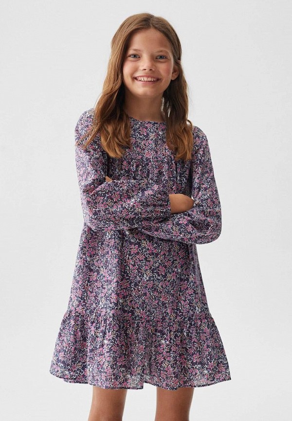 

Платье Mango Kids, Синий, BERTA