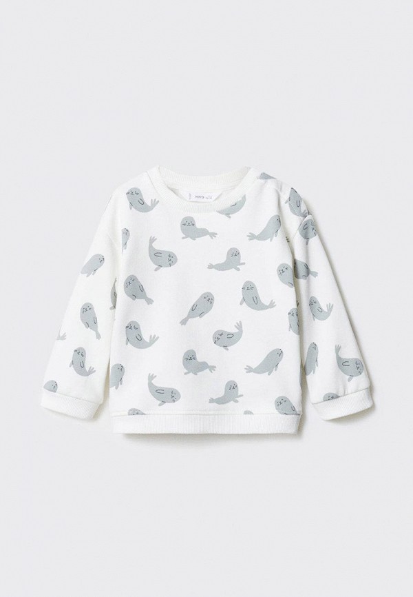 

Свитшот Mango Kids, Белый, SEALS