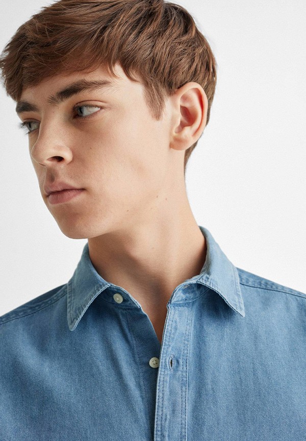 фото Рубашка джинсовая mango kids