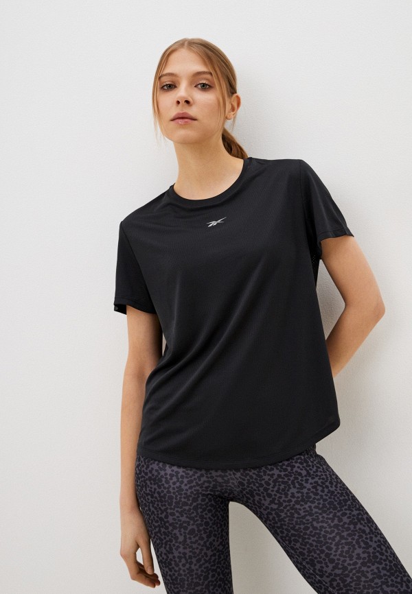 

Футболка спортивная Reebok, Черный, RUNNING SPEEDWICK TEE