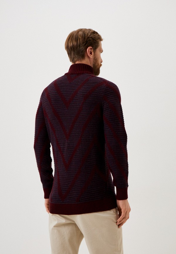 Свитер Rushbay бордовый, размер 48, фото 3