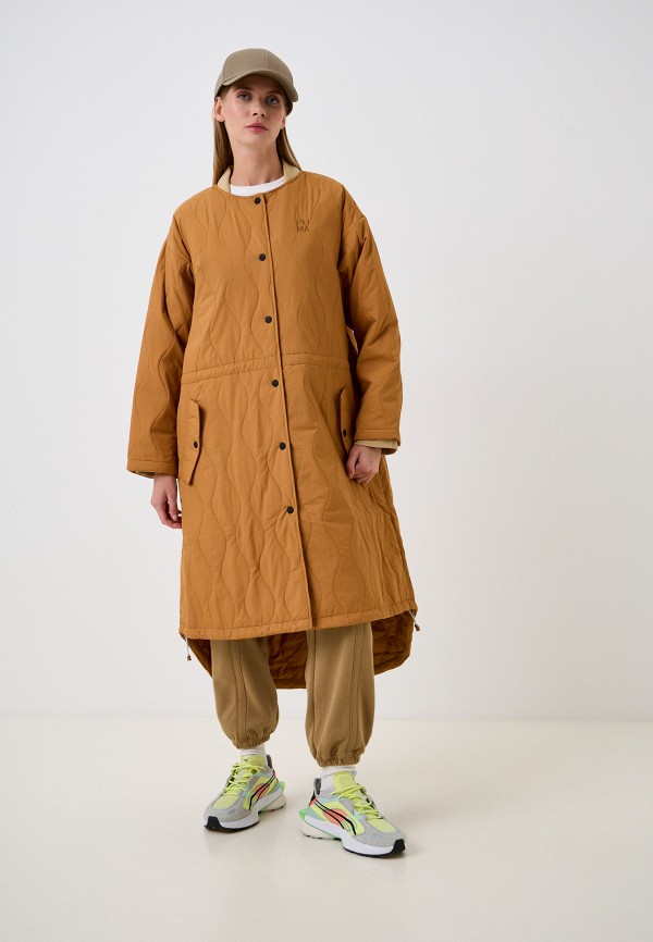 

Куртка утепленная PUMA, Коричневый, Infuse Oversized Padded Jacket Desert Ta