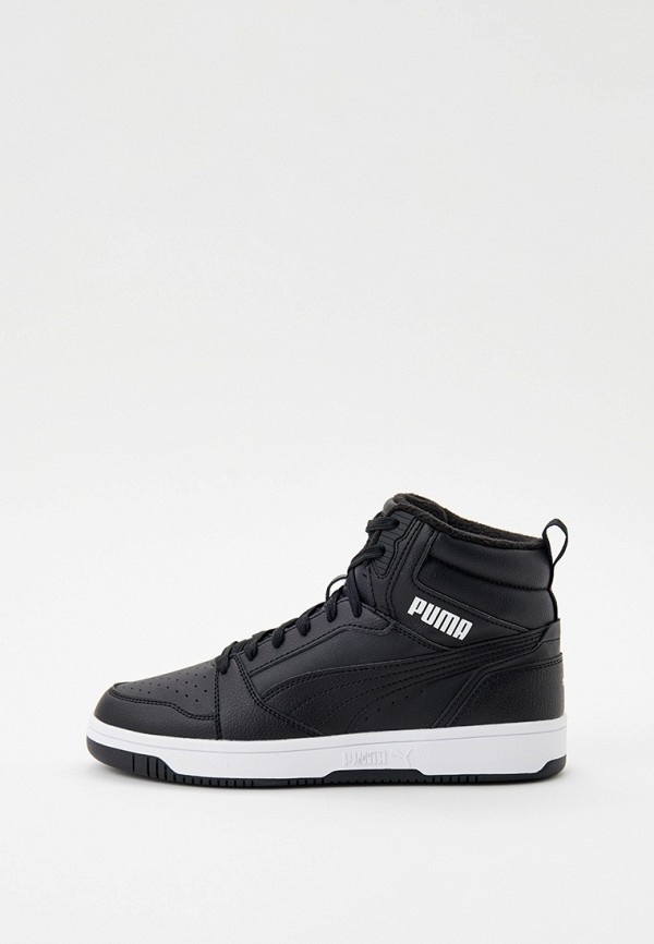 

Кеды PUMA, Черный, Puma Rebound V6 Mid WTR Jr PUMA Black-PU