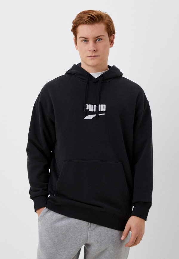 Худи PUMA DOWNTOWN Logo Hoodie TR PUMA Black