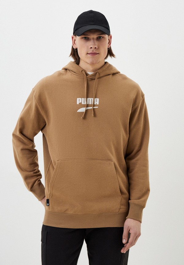 

Худи PUMA, Коричневый, DOWNTOWN Logo Hoodie TR Toasted