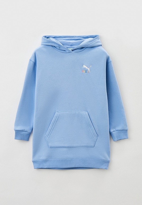 

Худи PUMA, Голубой, CLASSICS SWEATER WTHR Hoodie FL G Blissf