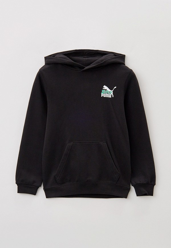 

Худи PUMA, Черный, CLASSICS SUPER PUMA Hoodie B PUMA Black