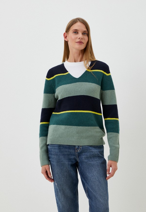 Пуловер s.Oliver зеленого цвета