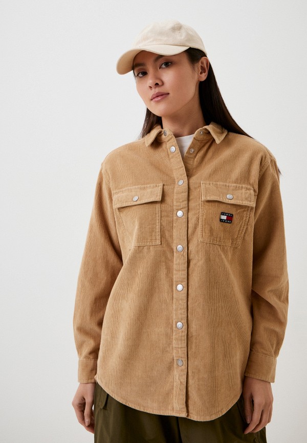 

Рубашка Tommy Jeans, Бежевый