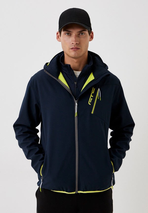 

Куртка GTS, Черный, Куртка с капюшоном SOFTSHELL Hoody 2L муж.