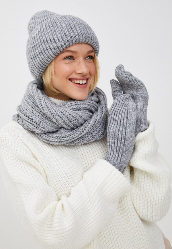 фото Шапка, снуд и варежки trendyangel