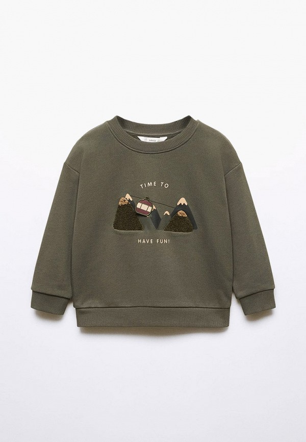 

Свитшот Mango Kids, Хаки, MOUNTAIN