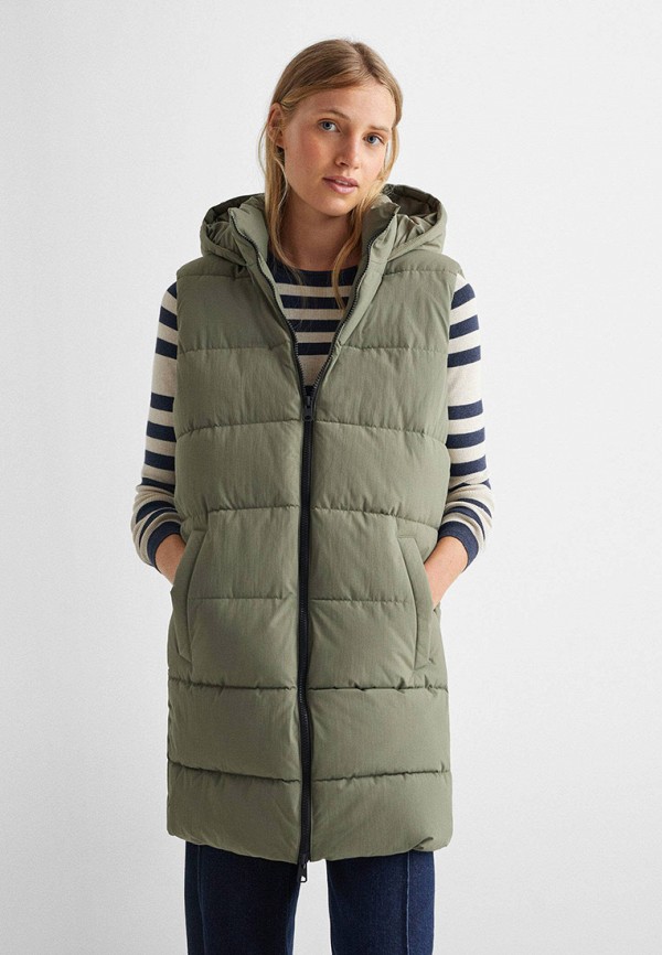 фото Жилет утепленный mango kids