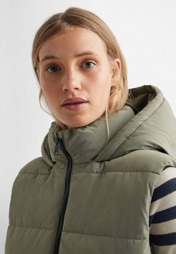 фото Жилет утепленный mango kids