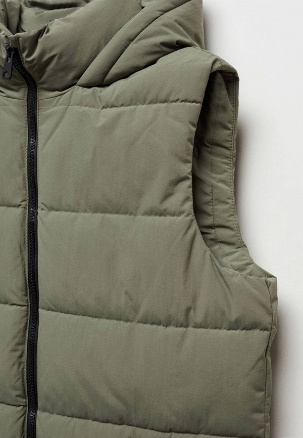 фото Жилет утепленный mango kids