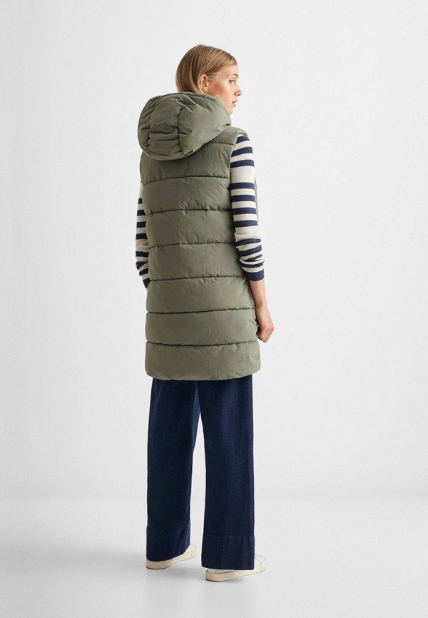 фото Жилет утепленный mango kids