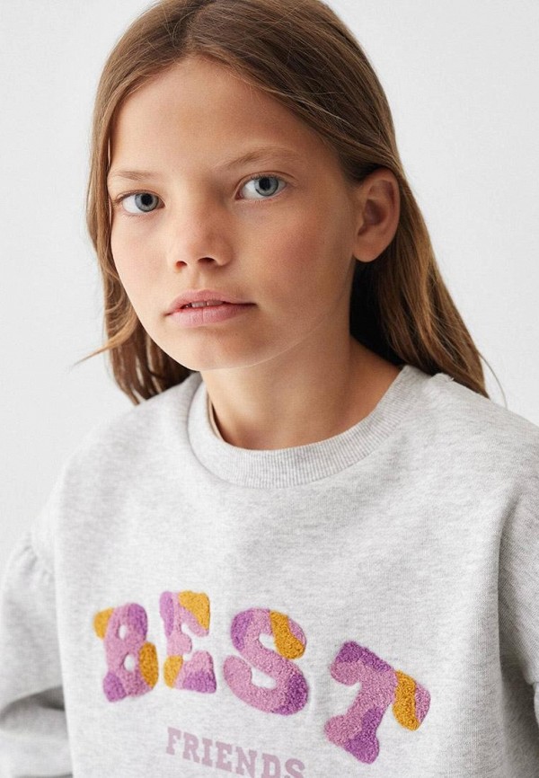 

Свитшот Mango Kids, Серый, BEST