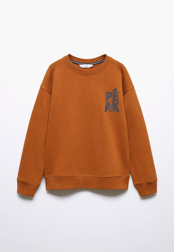 

Свитшот Mango Kids, Коричневый, PEAK