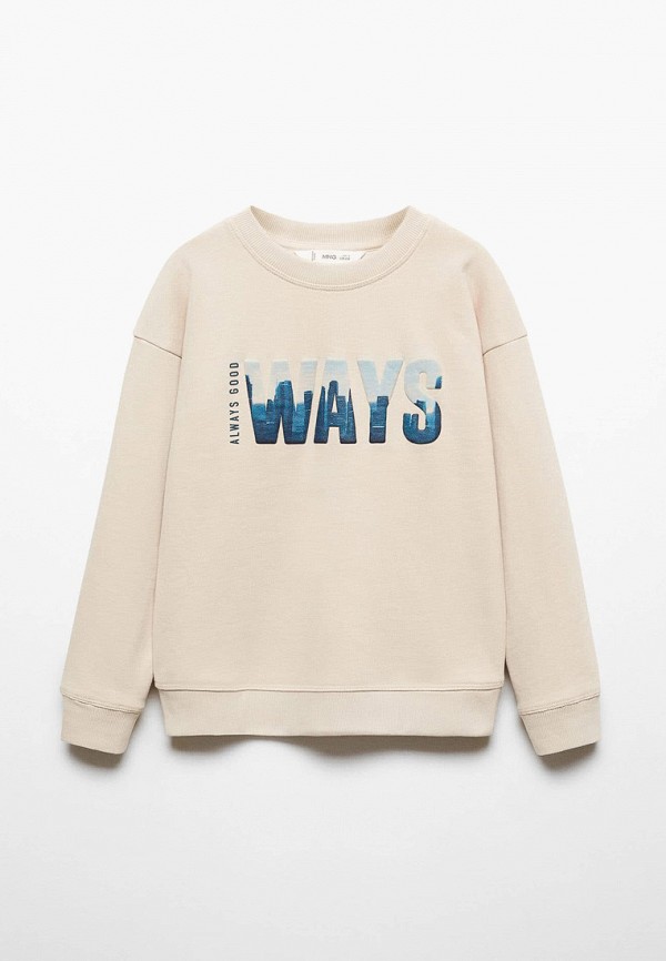 

Свитшот Mango Kids, Бежевый, WAYS