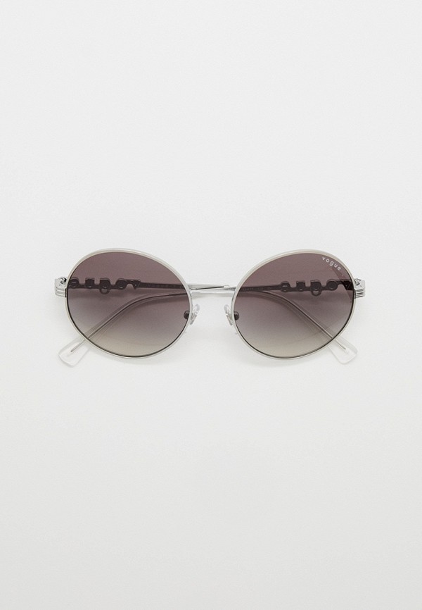 солнцезащитные очки vogue eyewear серый серебряный Очки солнцезащитные Vogue® Eyewear VO4227S 323/11