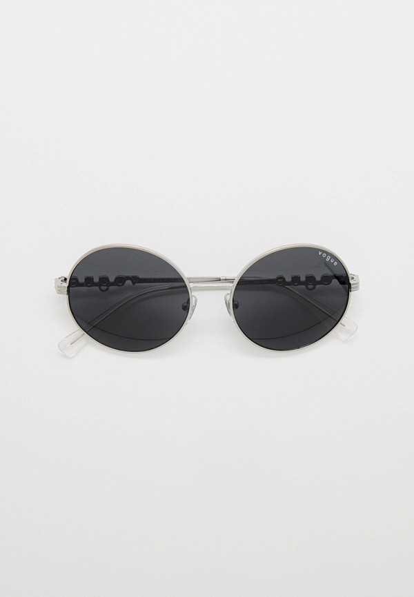 солнцезащитные очки vogue eyewear серый серебряный Очки солнцезащитные Vogue® Eyewear VO4227S 323/87