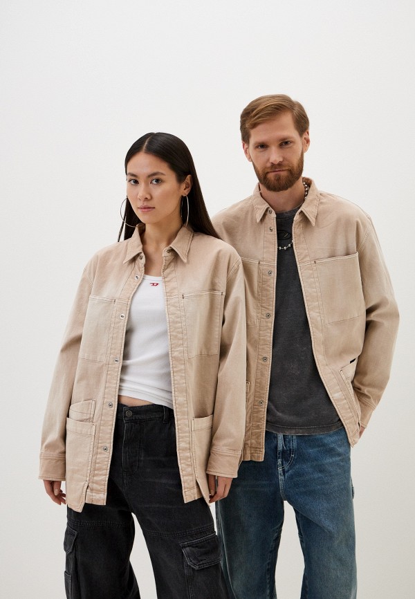 

Куртка джинсовая Diesel, Бежевый